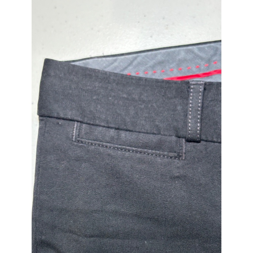 Banana Republic Sloan Black Slim Fit Dress Pants Womens 4P Petite Bi-Stretch - Picture 7 of 10